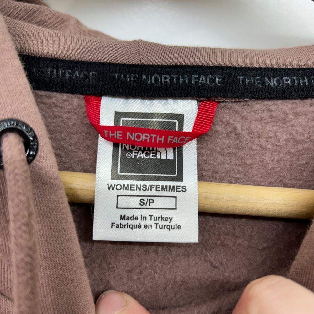 The North Face Hoodie Sweatshirt Small Neutral Brown Pullover Granola Outdoor - Picture 4 of 5
